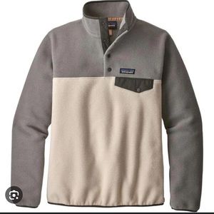 Patagonia • Synchilla Snap-T Fleece Pullover Cream/Grey